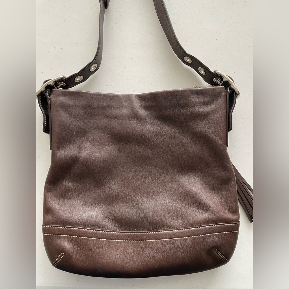 Coach Brown Shoulder Bag